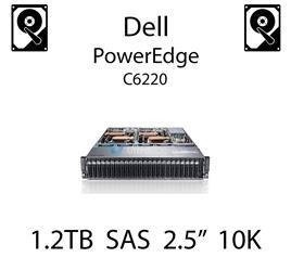 1.2TB 2.5" dedykowany dysk serwerowy SAS do serwera Dell PowerEdge C6220, HDD Enterprise 10k - 34XWC (REF)