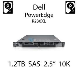 1.2TB 2.5" dedykowany dysk serwerowy SAS do serwera Dell PowerEdge R230XL, HDD Enterprise 10k - 400-AGVY (REF)