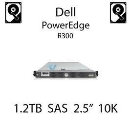 1.2TB 2.5" dedykowany dysk serwerowy SAS do serwera Dell PowerEdge R300, HDD Enterprise 10k - 34XWC (REF)