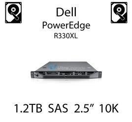 1.2TB 2.5" dedykowany dysk serwerowy SAS do serwera Dell PowerEdge R330XL, HDD Enterprise 10k - 400-AGVY (REF)