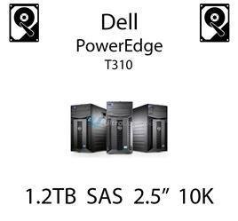 1.2TB 2.5" dedykowany dysk serwerowy SAS do serwera Dell PowerEdge T310, HDD Enterprise 10k - 34XWC (REF)