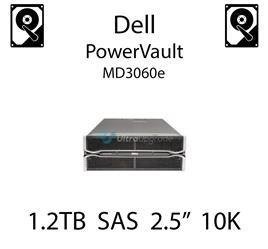 1.2TB 2.5" dedykowany dysk serwerowy SAS do serwera Dell PowerVault MD3060e, HDD Enterprise 10k - 34XWC (REF)