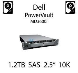 1.2TB 2.5" dedykowany dysk serwerowy SAS do serwera Dell PowerVault MD3600i, HDD Enterprise 10k - 400-AGVY (REF)