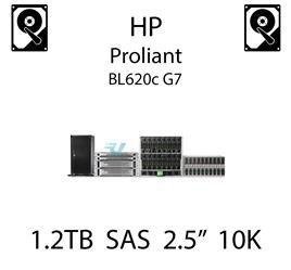 1.2TB 2.5" dedykowany dysk serwerowy SAS do serwera HP ProLiant BL620c G7, HDD Enterprise 10k - 693719-001 (REF)