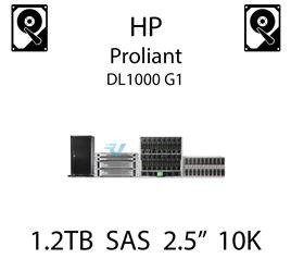 1.2TB 2.5" dedykowany dysk serwerowy SAS do serwera HP ProLiant DL1000 G1, HDD Enterprise 10k, 12GB/s - 785415-001