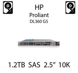 1.2TB 2.5" dedykowany dysk serwerowy SAS do serwera HP ProLiant DL360 G5, HDD Enterprise 10k, 12GB/s - 785079-B21