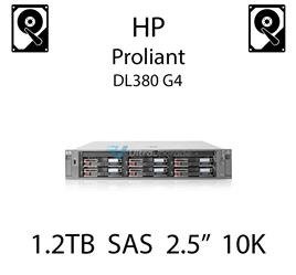 1.2TB 2.5" dedykowany dysk serwerowy SAS do serwera HP ProLiant DL380 G4, HDD Enterprise 10k - 693648-B21