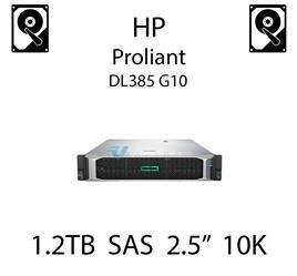 1.2TB 2.5" dedykowany dysk serwerowy SAS do serwera HP ProLiant DL385 G10, HDD Enterprise 10k, 12Gbps - 872479-B21 (REF)