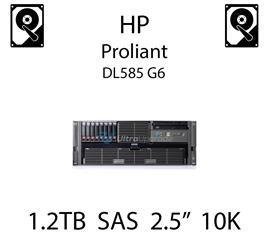 1.2TB 2.5" dedykowany dysk serwerowy SAS do serwera HP ProLiant DL585 G6, HDD Enterprise 10k, 12GB/s - 785079-B21  (REF)