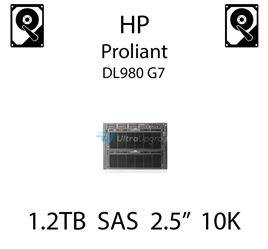 1.2TB 2.5" dedykowany dysk serwerowy SAS do serwera HP ProLiant DL980 G7, HDD Enterprise 10k - 693648-B21