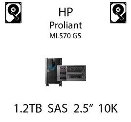 1.2TB 2.5" dedykowany dysk serwerowy SAS do serwera HP ProLiant ML570 G5, HDD Enterprise 10k, 12GB/s - 785079-B21