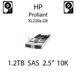 1.2TB 2.5" dedykowany dysk serwerowy SAS do serwera HP ProLiant XL220a G8, HDD Enterprise 10k, 12Gbps - 781518-B21