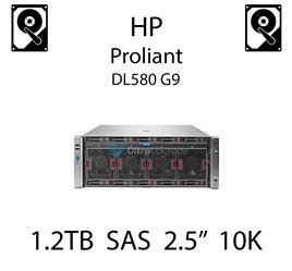 1.2TB 2.5" dedykowany dysk serwerowy SAS do serwera HP Proliant DL580 G9, HDD Enterprise 10k, 6Gbps - 718292-001