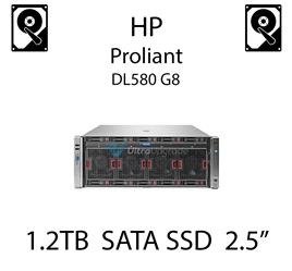 1.2TB 2.5" dedykowany dysk serwerowy SATA do serwera HP ProLiant DL580 G8, SSD Enterprise  - 804677-B21