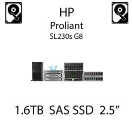 1.6TB 2.5" dedykowany dysk serwerowy SAS do serwera HP ProLiant SL230s G8, SSD Enterprise  - 779176-B21