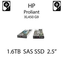 1.6TB 2.5" dedykowany dysk serwerowy SAS do serwera HP ProLiant XL450 G9, SSD Enterprise  - 762263-B21