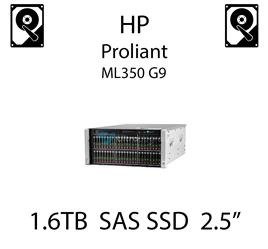 1.6TB 2.5" dedykowany dysk serwerowy SAS do serwera HP Proliant ML350 G9, SSD Enterprise  - 762263-B21