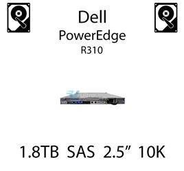 1.8TB 2.5" dedykowany dysk serwerowy SAS do serwera Dell PowerEdge R310, HDD Enterprise 10k - HWP3X (REF)