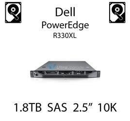 1.8TB 2.5" dedykowany dysk serwerowy SAS do serwera Dell PowerEdge R330XL, HDD Enterprise 10k - HWP3X (REF)