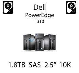 1.8TB 2.5" dedykowany dysk serwerowy SAS do serwera Dell PowerEdge T310, HDD Enterprise 10k - HWP3X (REF)