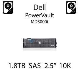 1.8TB 2.5" dedykowany dysk serwerowy SAS do serwera Dell PowerVault MD3000i, HDD Enterprise 10k - HWP3X (REF)