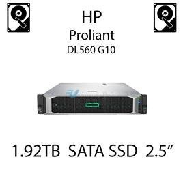 1.92TB 2.5" dedykowany dysk serwerowy SATA do serwera HP ProLiant DL560 G10, SSD Enterprise  - 868826-B21