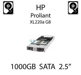 1000GB 2.5" dedykowany dysk serwerowy SATA do serwera HP ProLiant XL220a G8, HDD Enterprise 7.2k, 6Gbps - 656108-001