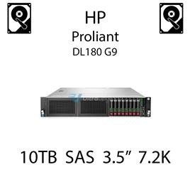 10TB 3.5" dedykowany dysk serwerowy SAS do serwera HP Proliant DL180 G9, HDD Enterprise 7.2k, 12Gbps - 857965-001