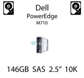 146GB 2.5" dedykowany dysk serwerowy SAS do serwera Dell PowerEdge M710, HDD Enterprise 10k, 300MB/s - CM318 (REF)