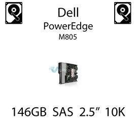 146GB 2.5" dedykowany dysk serwerowy SAS do serwera Dell PowerEdge M805, HDD Enterprise 10k, 600MB/s - X829K (REF)