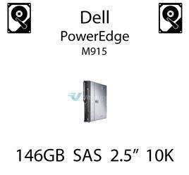 146GB 2.5" dedykowany dysk serwerowy SAS do serwera Dell PowerEdge M915, HDD Enterprise 10k, 300MB/s - CM318 (REF)