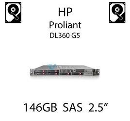 146GB 2.5" dedykowany dysk serwerowy SAS do serwera HP ProLiant DL360 G5, HDD Enterprise , 300MB/s - 432320-001