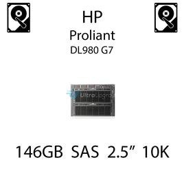 146GB 2.5" dedykowany dysk serwerowy SAS do serwera HP ProLiant DL980 G7, HDD Enterprise 10k - 418367-B21