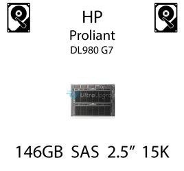 146GB 2.5" dedykowany dysk serwerowy SAS do serwera HP ProLiant DL980 G7, HDD Enterprise 15k - 504062-B21