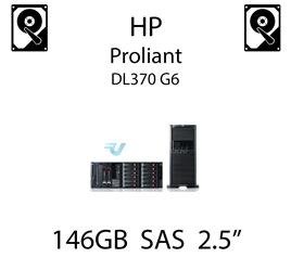 146GB 2.5" dedykowany dysk serwerowy SAS do serwera HP Proliant DL370 G6, HDD Enterprise , 300MB/s - 432320-001