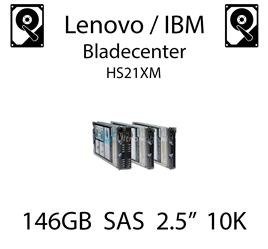 146GB 2.5" dedykowany dysk serwerowy SAS do serwera Lenovo / IBM Bladecenter HS21XM, HDD Enterprise 10k, 600MB/s - 42D0632