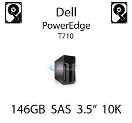 146GB 3.5" dedykowany dysk serwerowy SAS do serwera Dell PowerEdge T710, HDD Enterprise 10k, 3072MB/s - M8033 (REF)