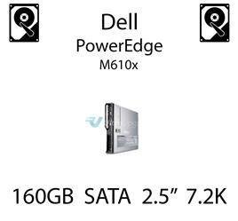 160GB 2.5" dedykowany dysk serwerowy SATA do serwera Dell PowerEdge M610x, HDD Enterprise 7.2k, 3Gbps - K836N (REF)