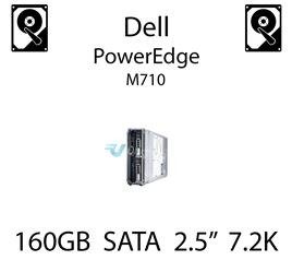 160GB 2.5" dedykowany dysk serwerowy SATA do serwera Dell PowerEdge M710, HDD Enterprise 7.2k, 3Gbps - K836N (REF)