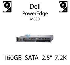 160GB 2.5" dedykowany dysk serwerowy SATA do serwera Dell PowerEdge M830, HDD Enterprise 7.2k, 3Gbps - K836N (REF)