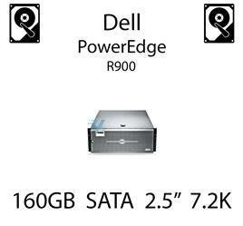 160GB 2.5" dedykowany dysk serwerowy SATA do serwera Dell PowerEdge R900, HDD Enterprise 7.2k, 3Gbps - K836N (REF)