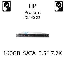 160GB 3.5" dedykowany dysk do serwera HP ProLiant DL140 G2, HDD Enterprise 7.2k, 1.5GB/s - 411275-B21