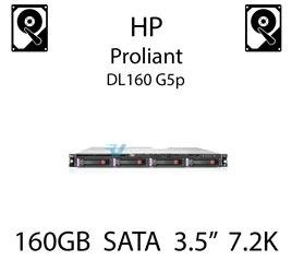 160GB 3.5" dedykowany dysk do serwera HP ProLiant DL160 G5p, HDD Enterprise 7.2k, 1.5GB/s - 411275-B21