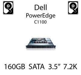 160GB 3.5" dedykowany dysk serwerowy SATA do serwera Dell PowerEdge C1100, HDD Enterprise 7.2k, 320MB/s - DC115 (REF)