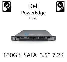 160GB 3.5" dedykowany dysk serwerowy SATA do serwera Dell PowerEdge R320, HDD Enterprise 7.2k, 320MB/s - DC115 (REF)