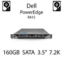 160GB 3.5" dedykowany dysk serwerowy SATA do serwera Dell PowerEdge R415, HDD Enterprise 7.2k, 320MB/s - DC115 (REF)