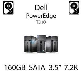 160GB 3.5" dedykowany dysk serwerowy SATA do serwera Dell PowerEdge T310, HDD Enterprise 7.2k, 320MB/s - DC115 (REF)