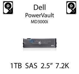 1TB 2.5" dedykowany dysk serwerowy SAS do serwera Dell PowerVault MD3000i, HDD Enterprise 7.2k - 400-AEFN (REF)