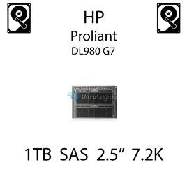 1TB 2.5" dedykowany dysk serwerowy SAS do serwera HP ProLiant DL980 G7, HDD Enterprise 7.2k - 606020-001