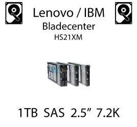 1TB 2.5" dedykowany dysk serwerowy SAS do serwera Lenovo / IBM Bladecenter HS21XM, HDD Enterprise 7.2k, 600MB/s - 81Y9690